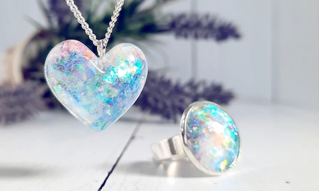 jewellery from cremation ashes